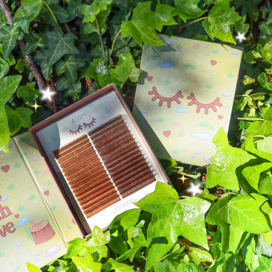 earthy brown big boi lash tray