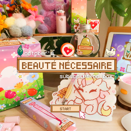 BEAUTÉ NÉCESSAIRE monthly subscription box *NOVEMBER*