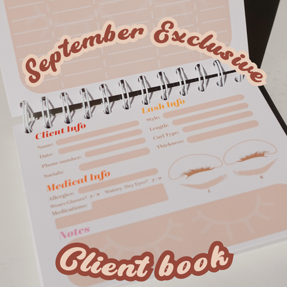 *SEPTEMBER exclusive* choco CLIENT BOOK