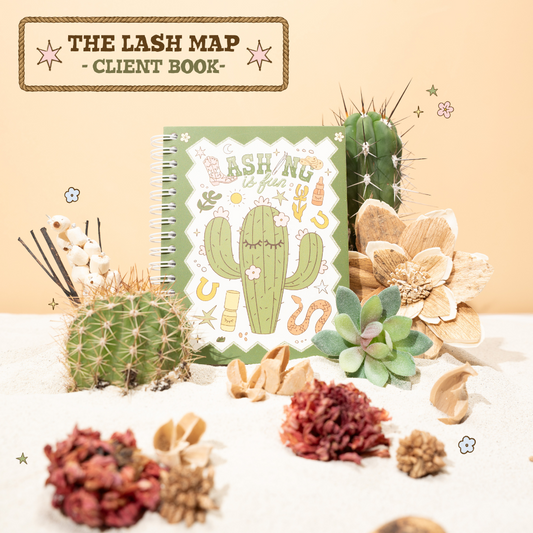 *limited edition* the lash map client book
