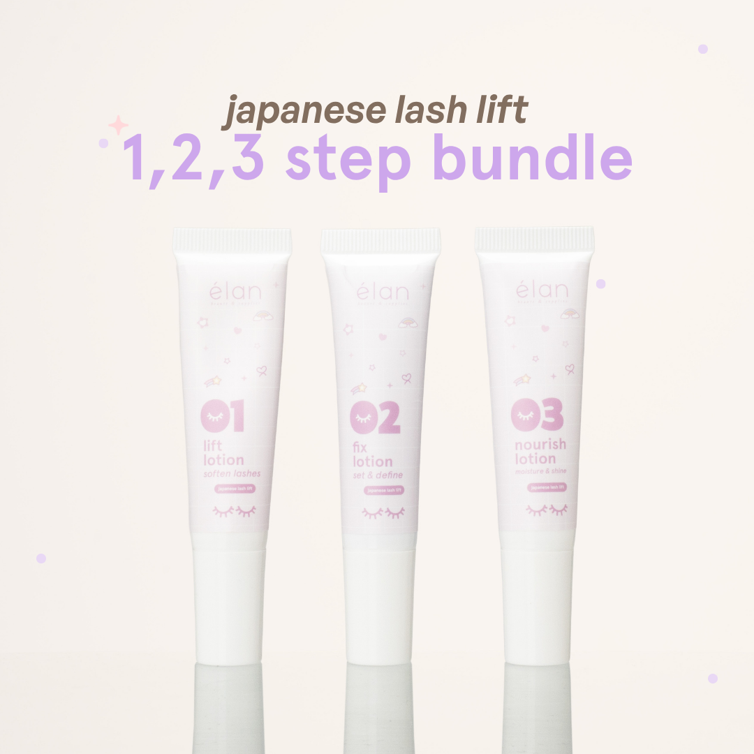 japanese lash lift 3-Step Lotion Bundle