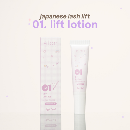 japanese lash lift kit step 1 - lift lotion