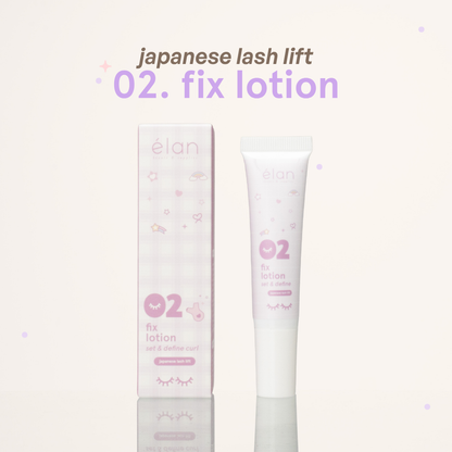 japanese lash lift 3-Step Lotion Bundle