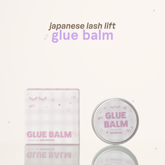 japanese lash lift glue balm