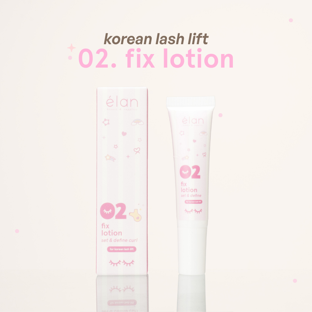 korean lash lift step 2— fix lotion