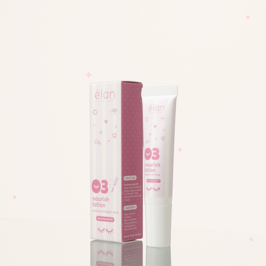 korean lash lift step 3 — nourish lotion