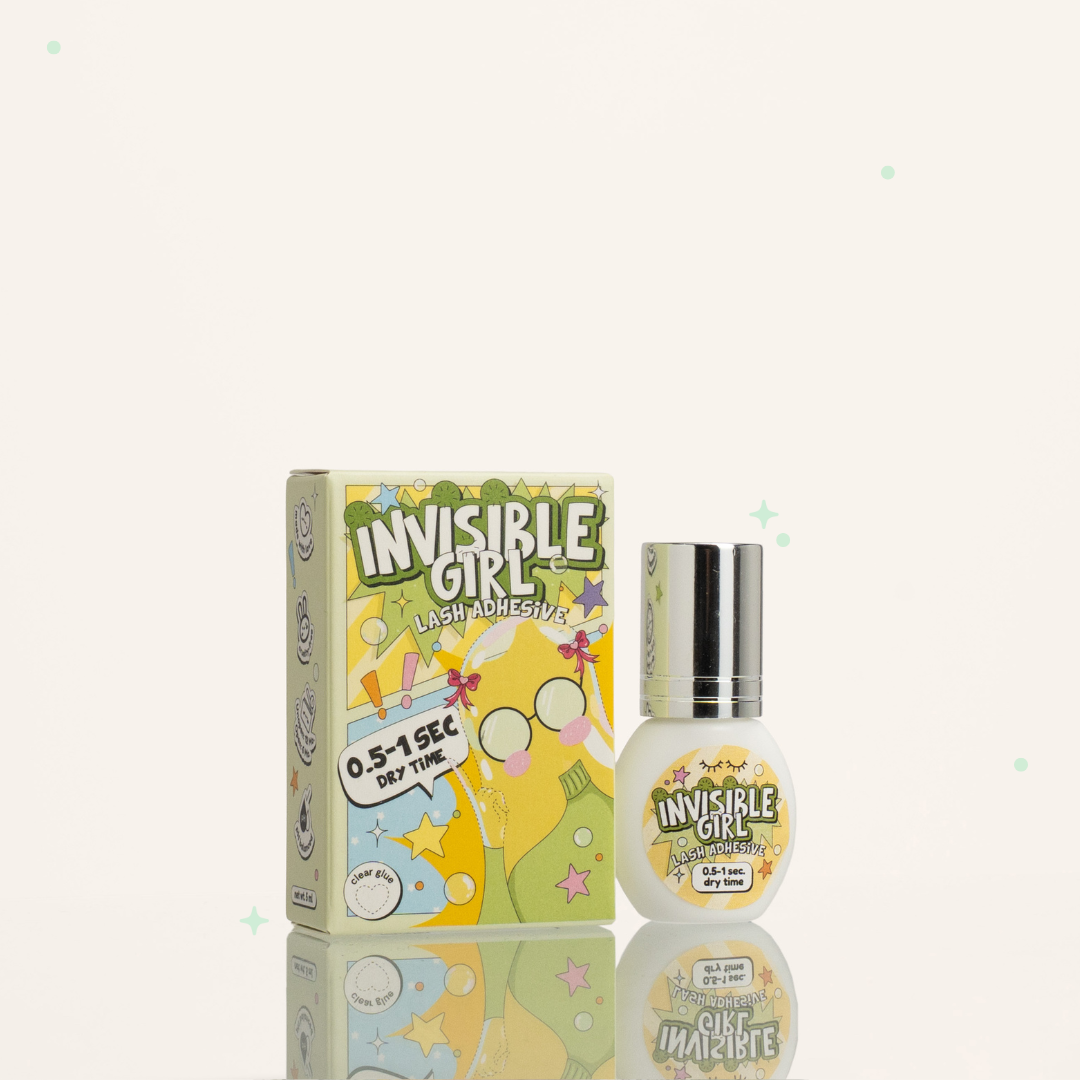 INVISIBLE GIRL clear adhesive