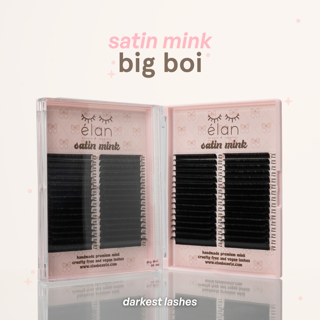 the BIG BOI 0.03+0.05 SATIN MINK mix tray 🎀