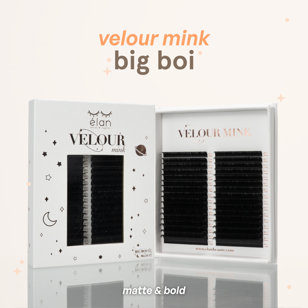 the BIG BOI 0.03+0.05 VELOUR MINK mix tray ✨