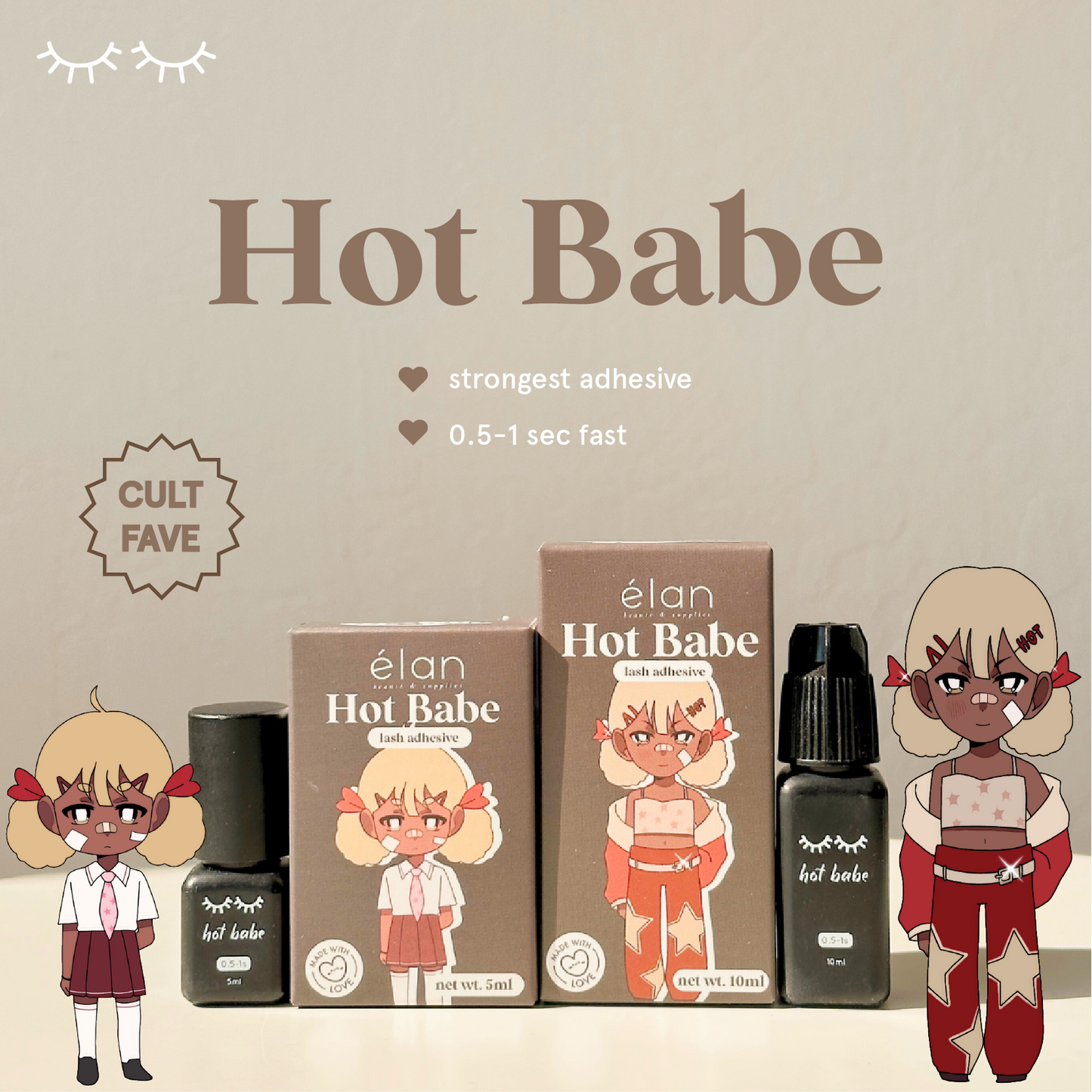 HOT BABE strongest adhesive