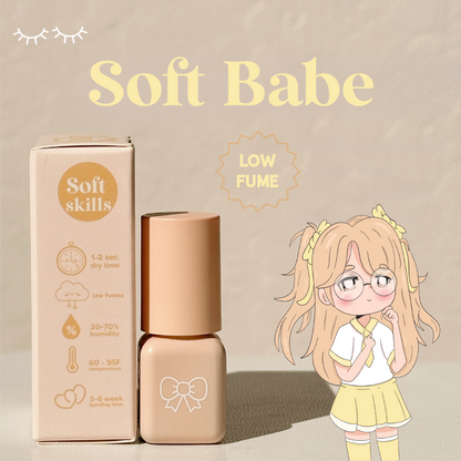 SOFT BABE sensitive adhesive