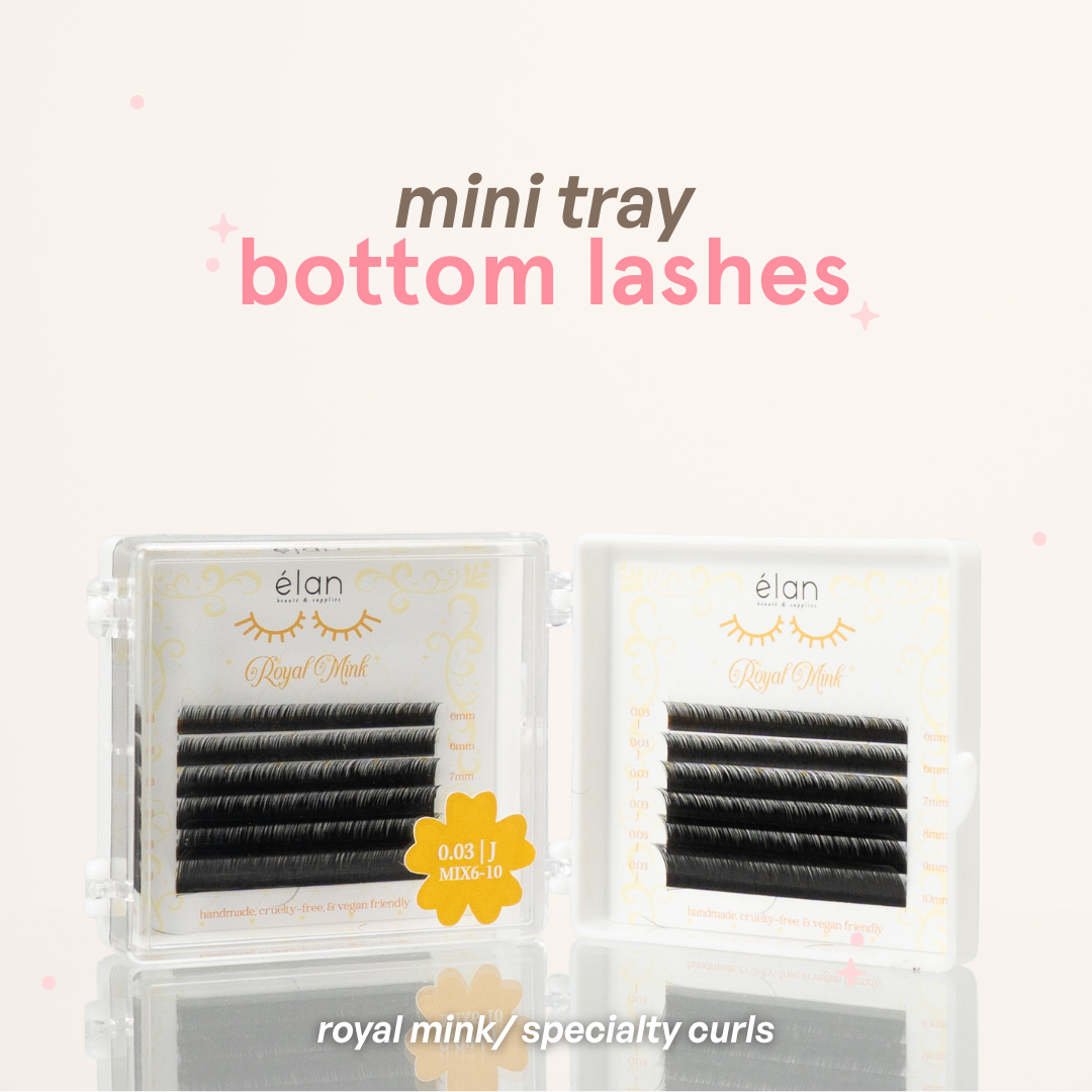BOTTOM LASHES mini tray – elan beaute and supplies