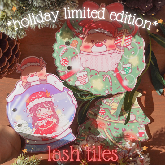 *HOLIDAY limited edition* lash tiles