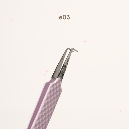 90 degree volume tweezers