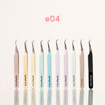 angled volume tweezers