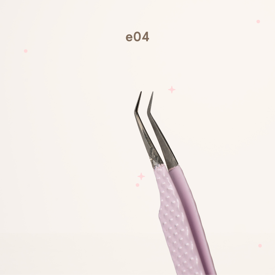 angled volume tweezers