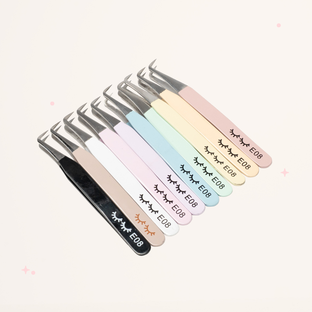 90 degree volume tweezers