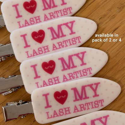 i <3 my lash artist crease-free hair clips
