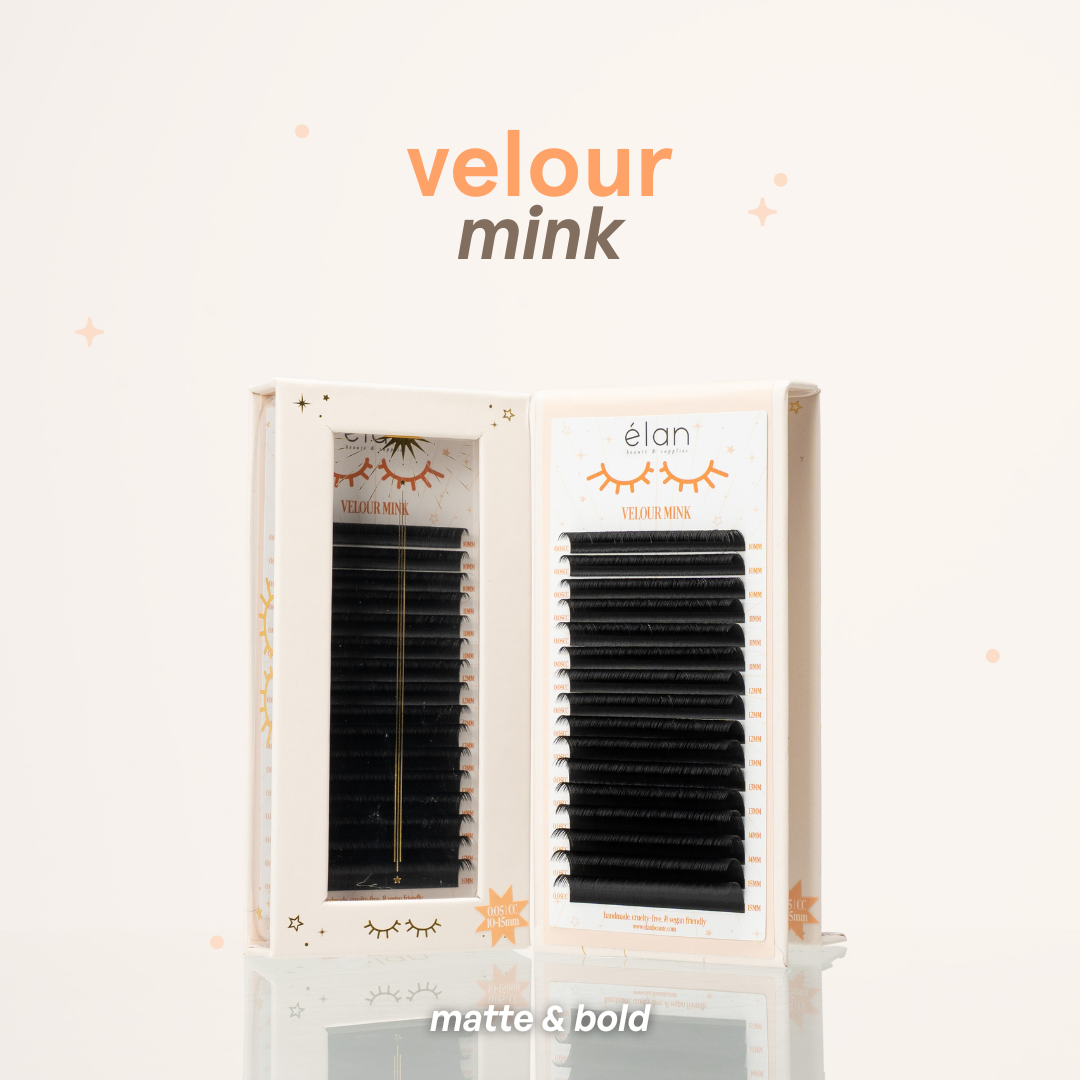 0.07 VELOUR MINK lash trays (MATTE & BOLD) ✨