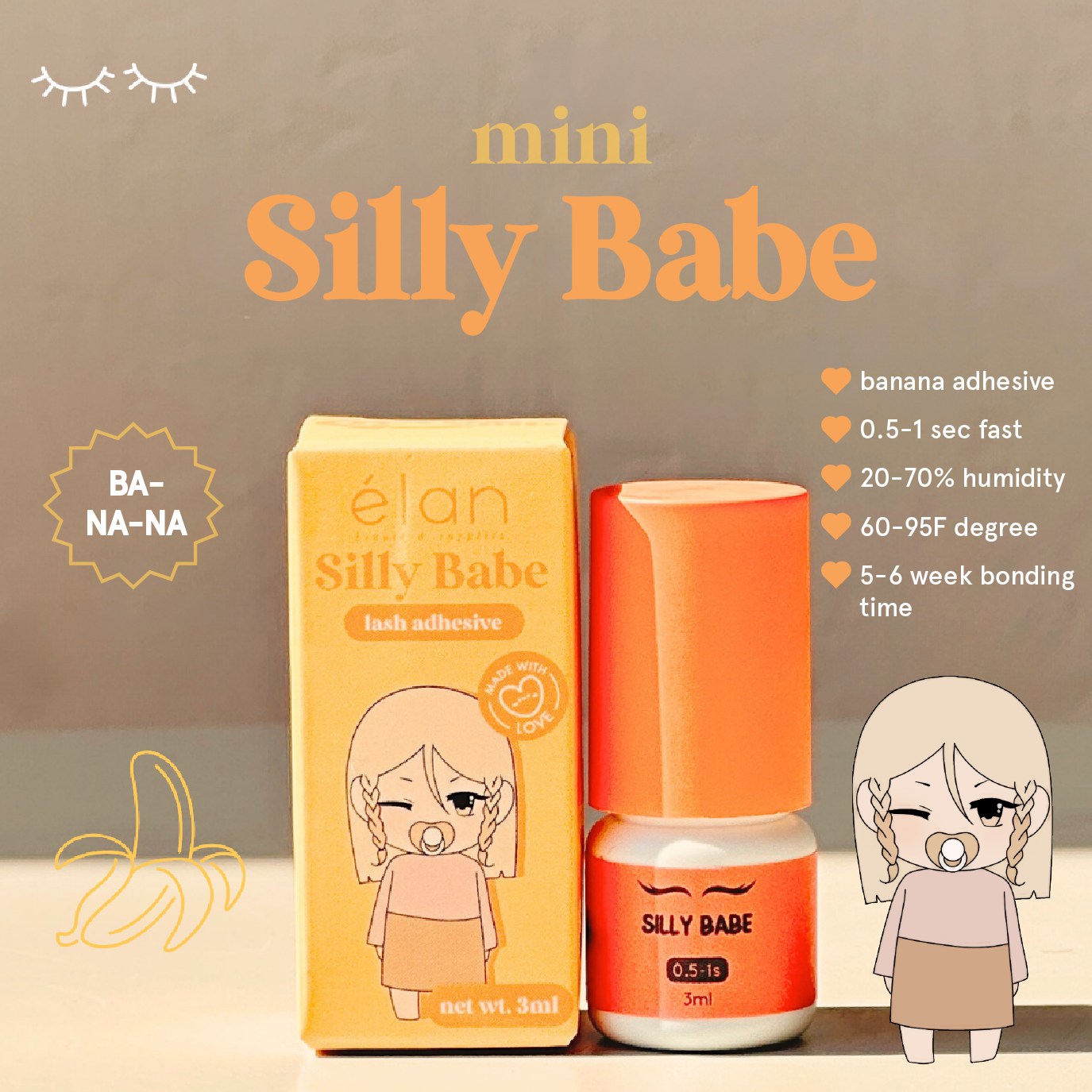 MINI boss babe adhesive