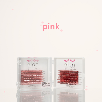 mini holo tinsel lashes