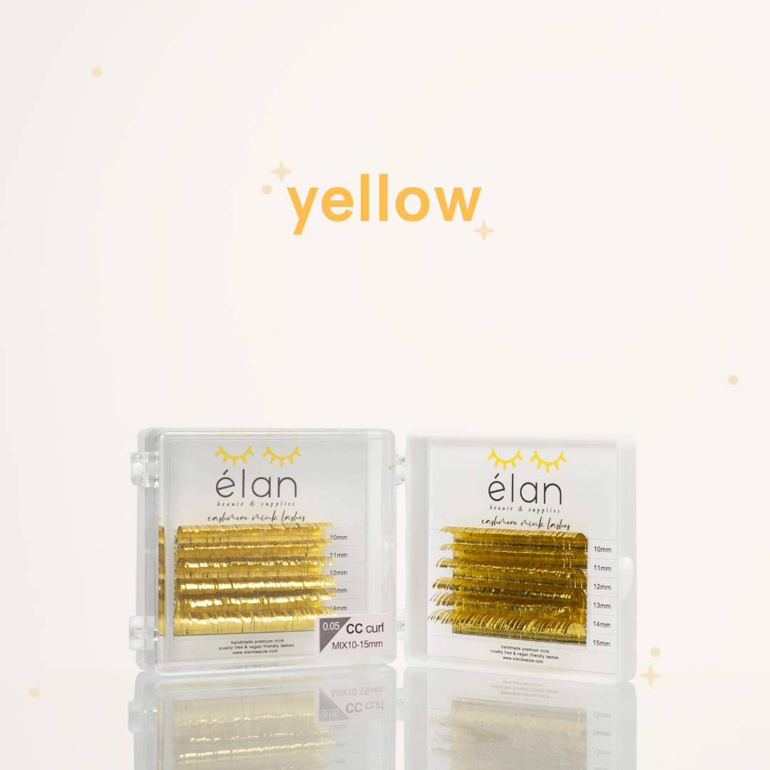 mini holo tinsel lashes