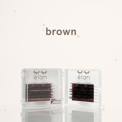 mini holo tinsel lashes