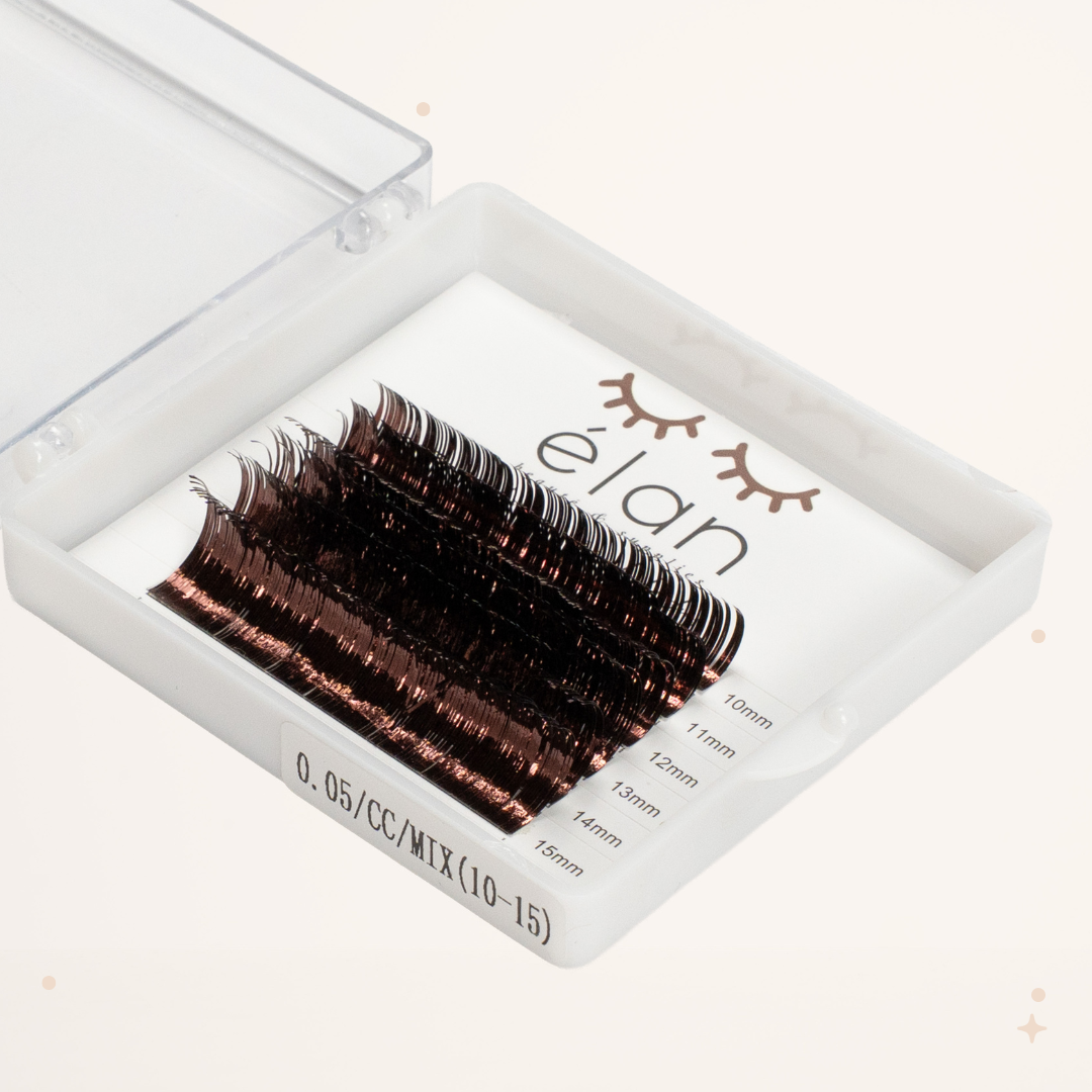 mini holo tinsel lashes