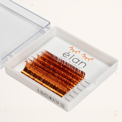 mini holo tinsel lashes