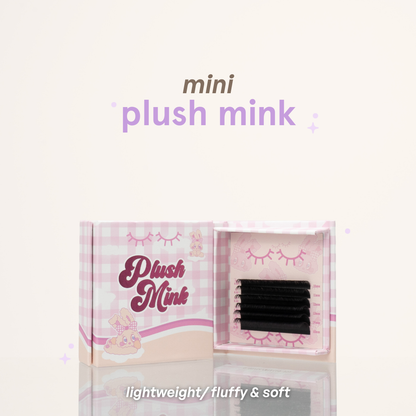 MINI TESTER TRAY- plush mink (PLUSH+FLUFF) 🐰