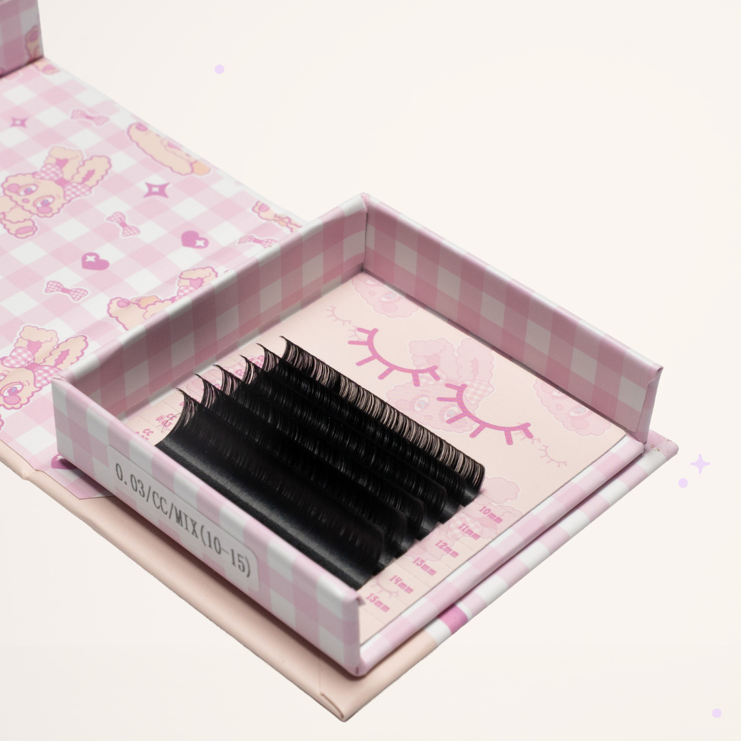 MINI TESTER TRAY- plush mink (PLUSH+FLUFF) 🐰