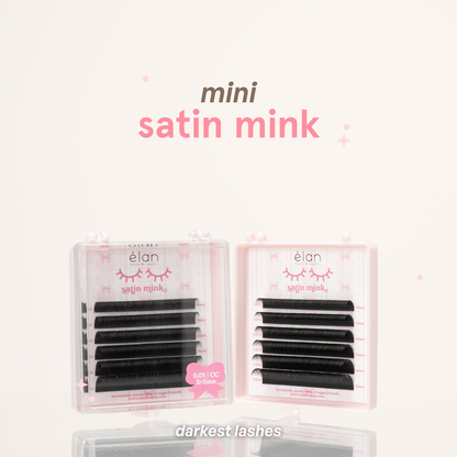 MINI TESTER TRAY satin mink (DARKEST lashes) 🎀