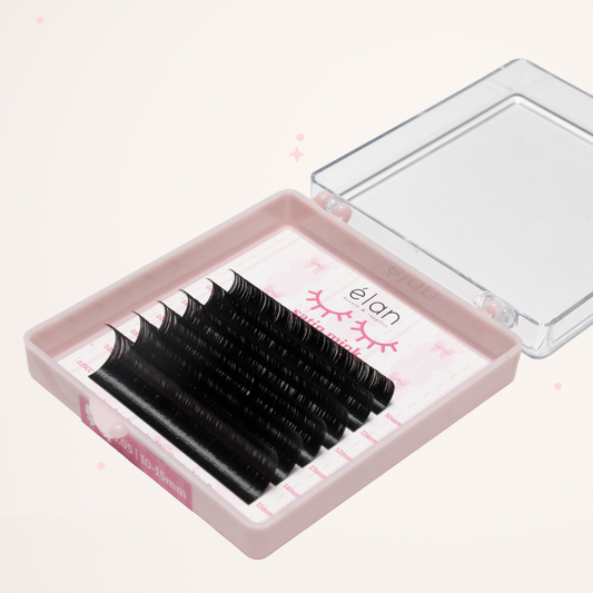 MINI TESTER TRAY- satin mink (DARKEST lashes) 🎀