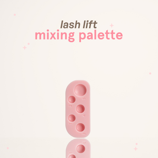 lash lift mixing palette