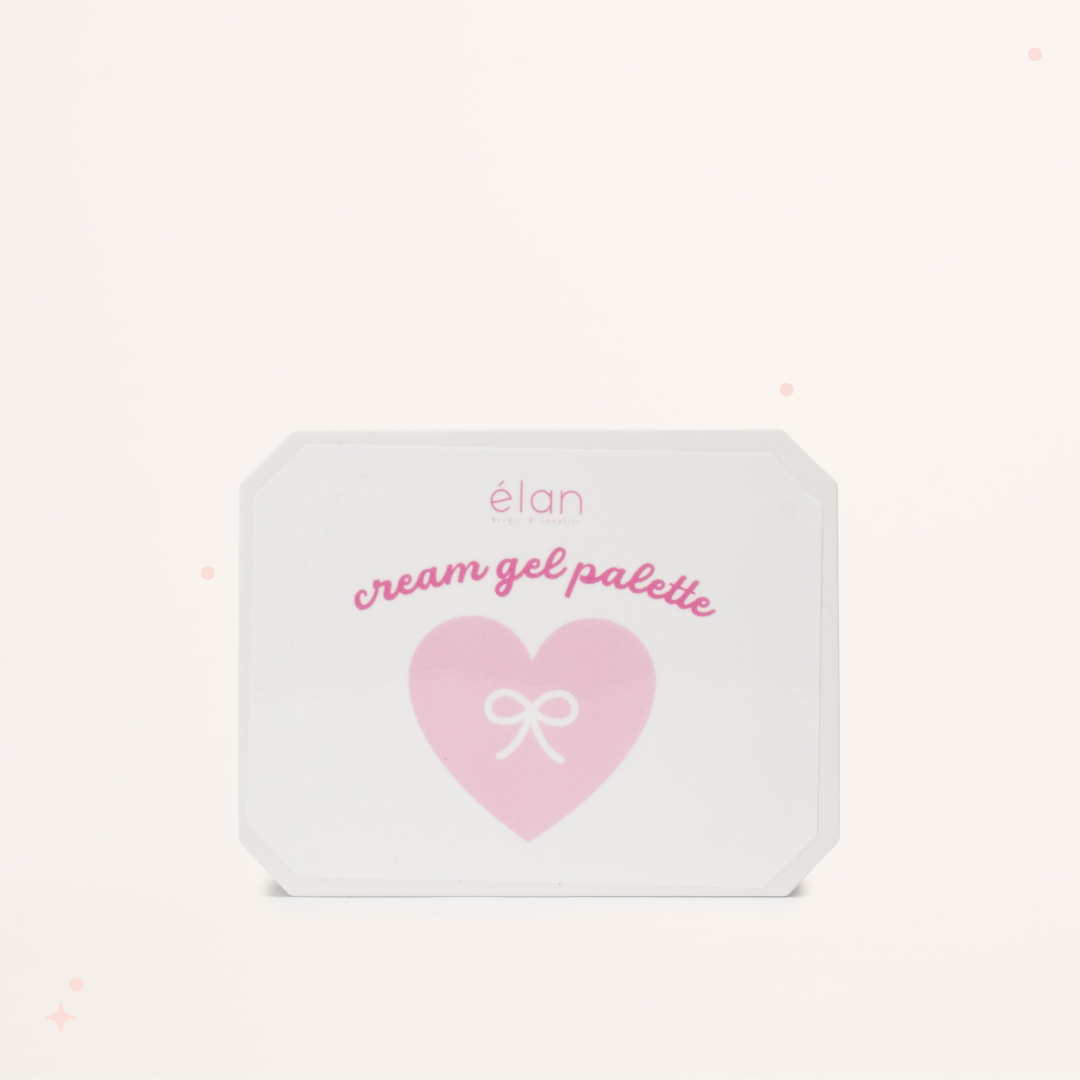 rainbow cream gel palette