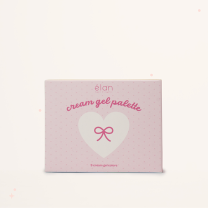 rainbow cream gel palette