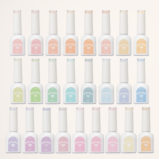 pretty pastels gel polish collection