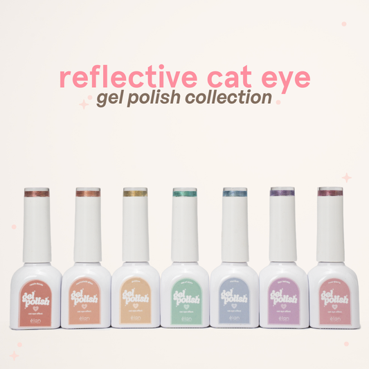 reflective cat eye gel polish collection