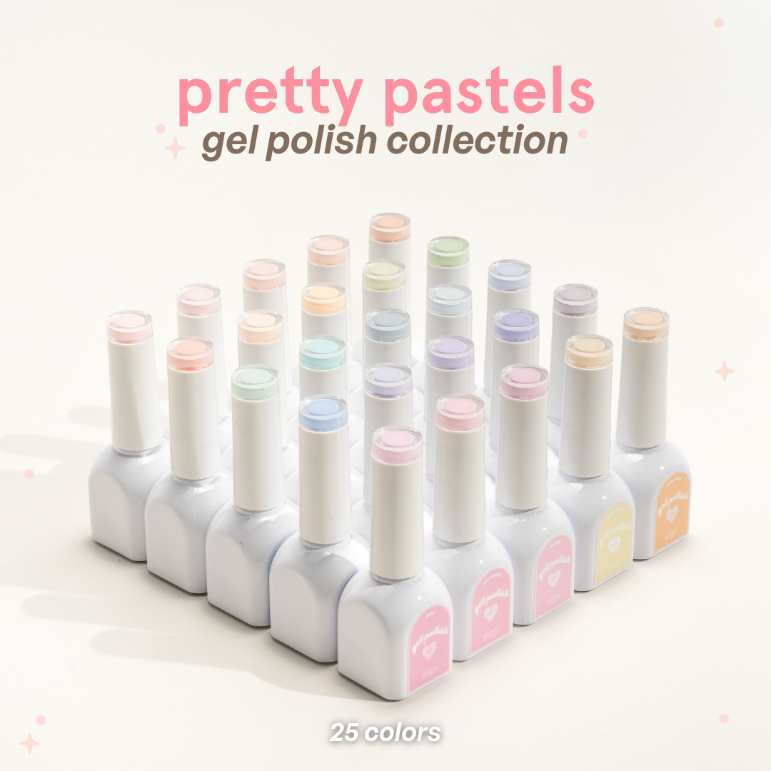 pretty pastels gel polish collection