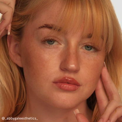 NUE shade-matching color lashes