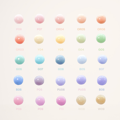 pretty pastels gel polish collection