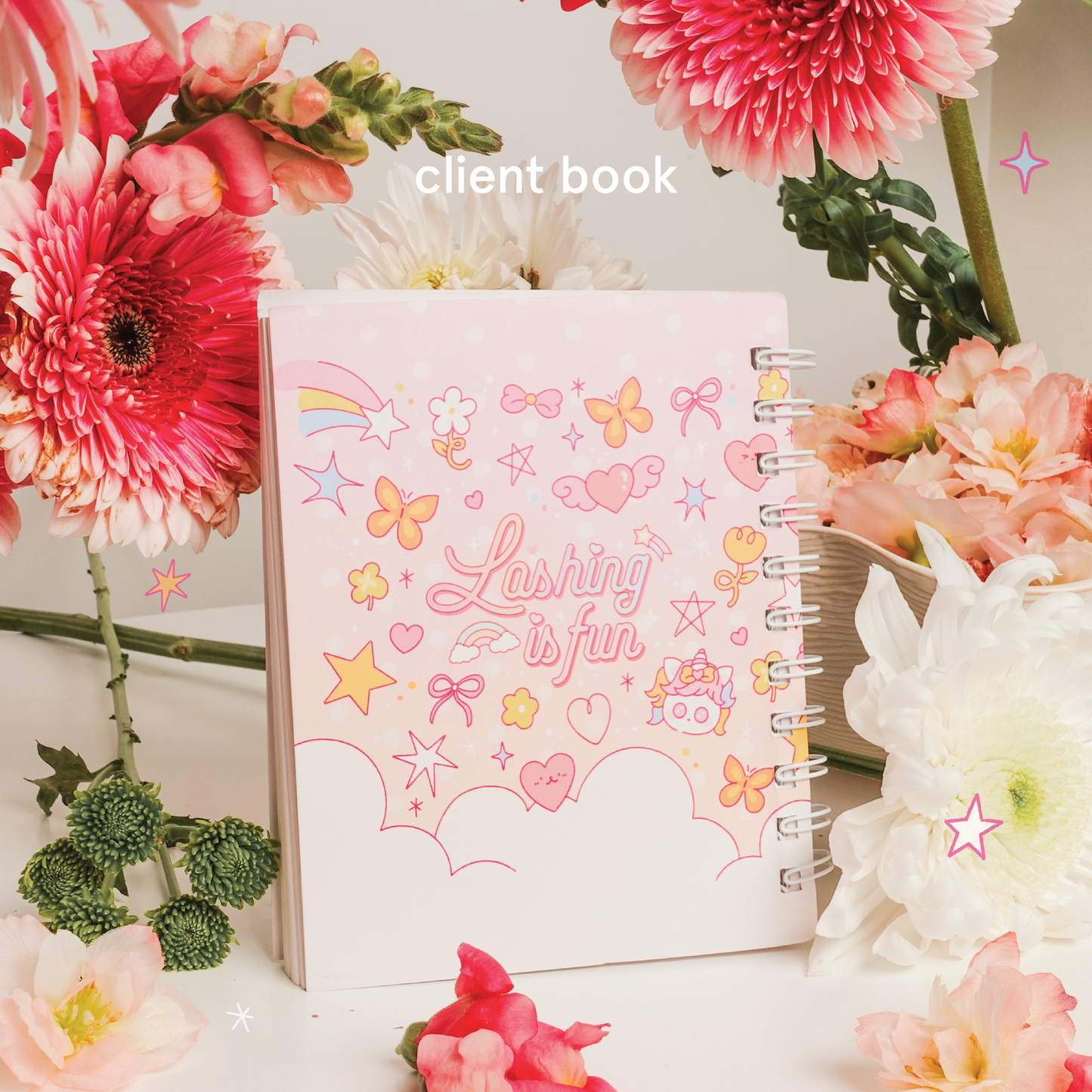 *limited edition* lash & love client book