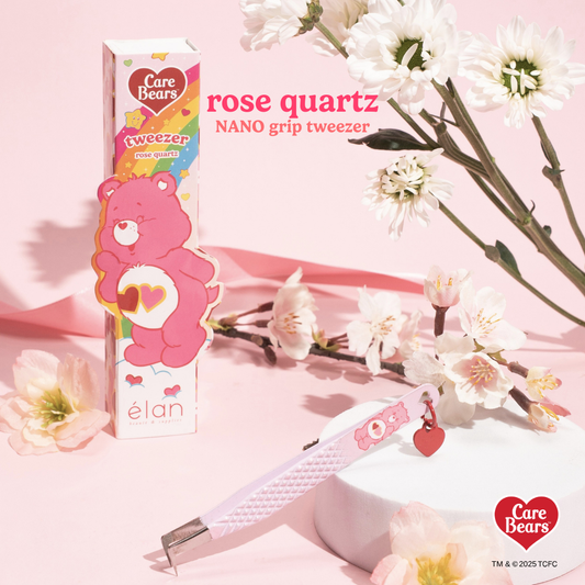 CARE BEARS rose quartz tweezer