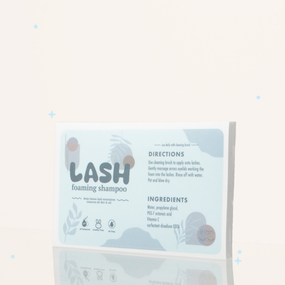 lash shampoo LABELS (pack of 25)