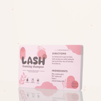 lash shampoo LABELS (pack of 25)