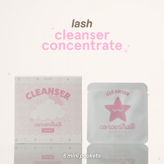 lash shampoo concentrate MINI PACKETS