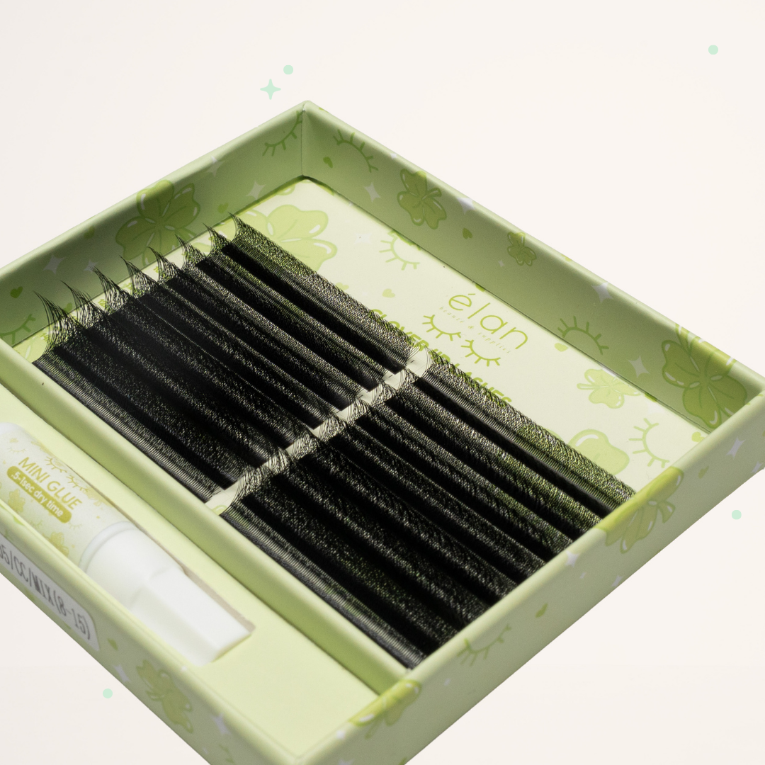 special YY lashes (fairy, W, clover)