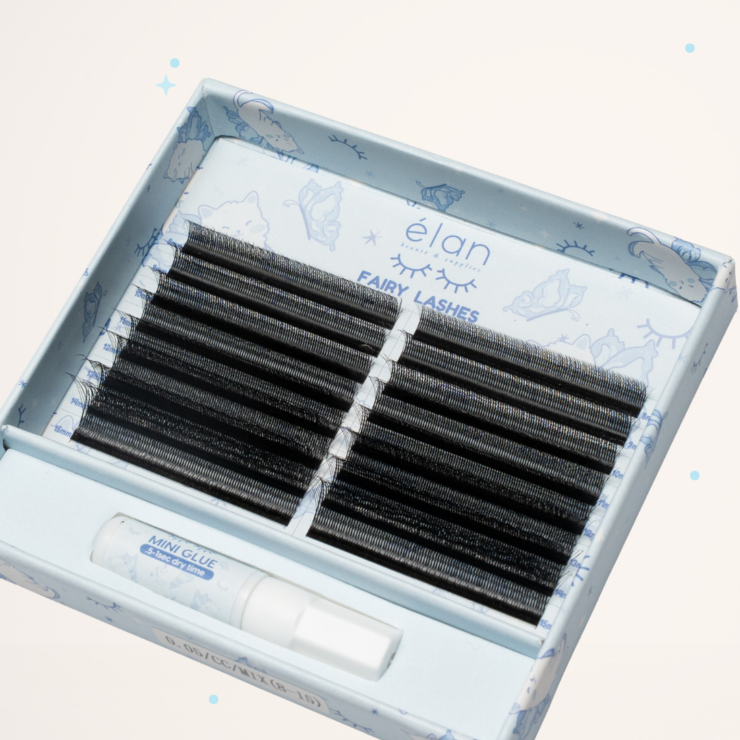 special YY lashes (fairy, W, clover)