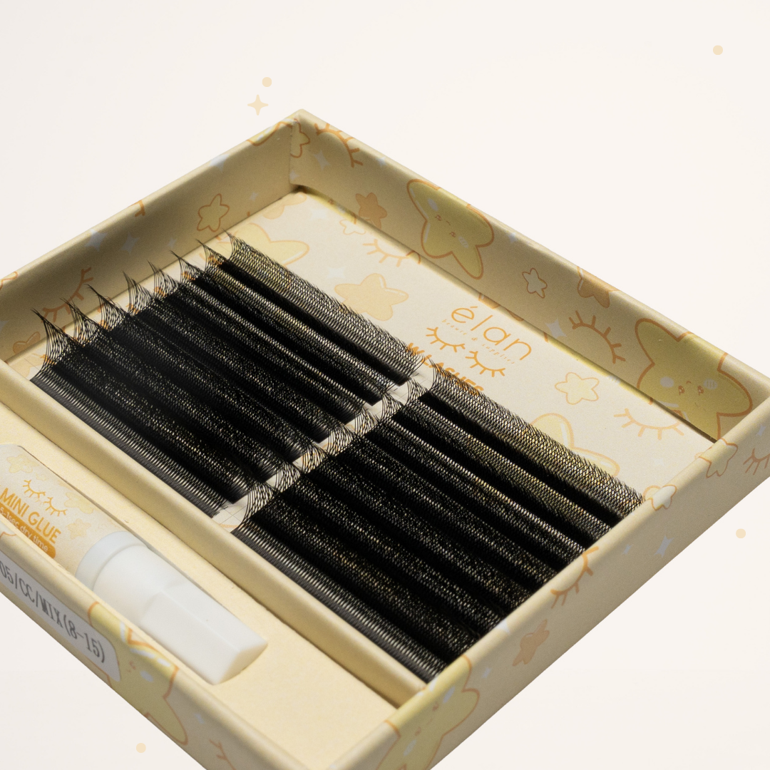 special YY lashes (fairy, W, clover)