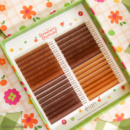 STRAWBERRY SHORTCAKE big boi brown lash tray